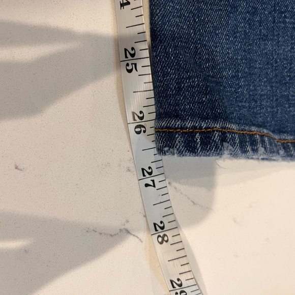 Abercrombie and fitch Womens distressed curve love the ankle straight high rise - Picture 5 of 5